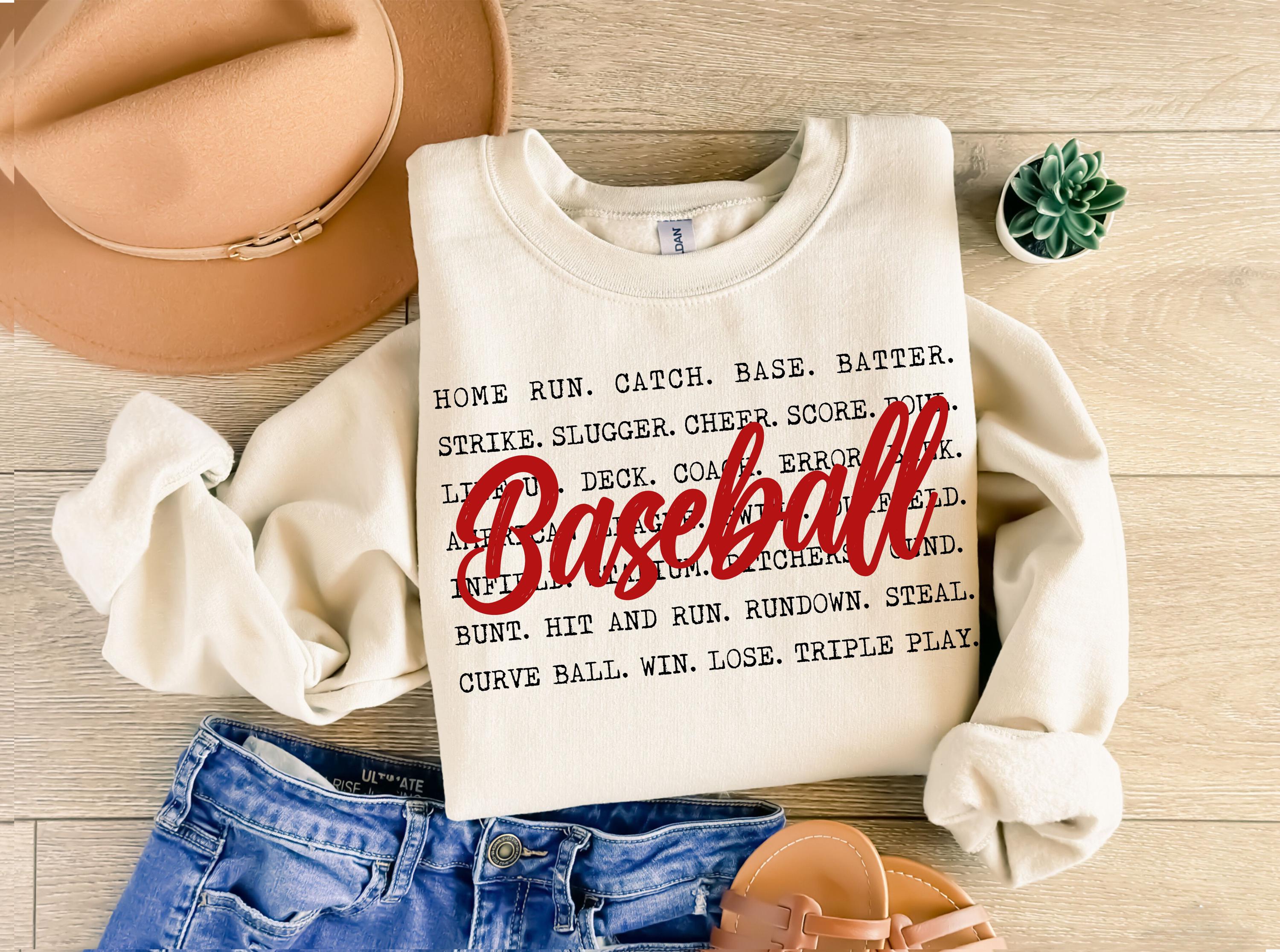 Baseball SVG, Baseball Typography Word Customizable PNG, Baseball Lover ...