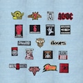 Rock Embroidered Patch – Heavy Metal Iron On or Sew On Badge product logo