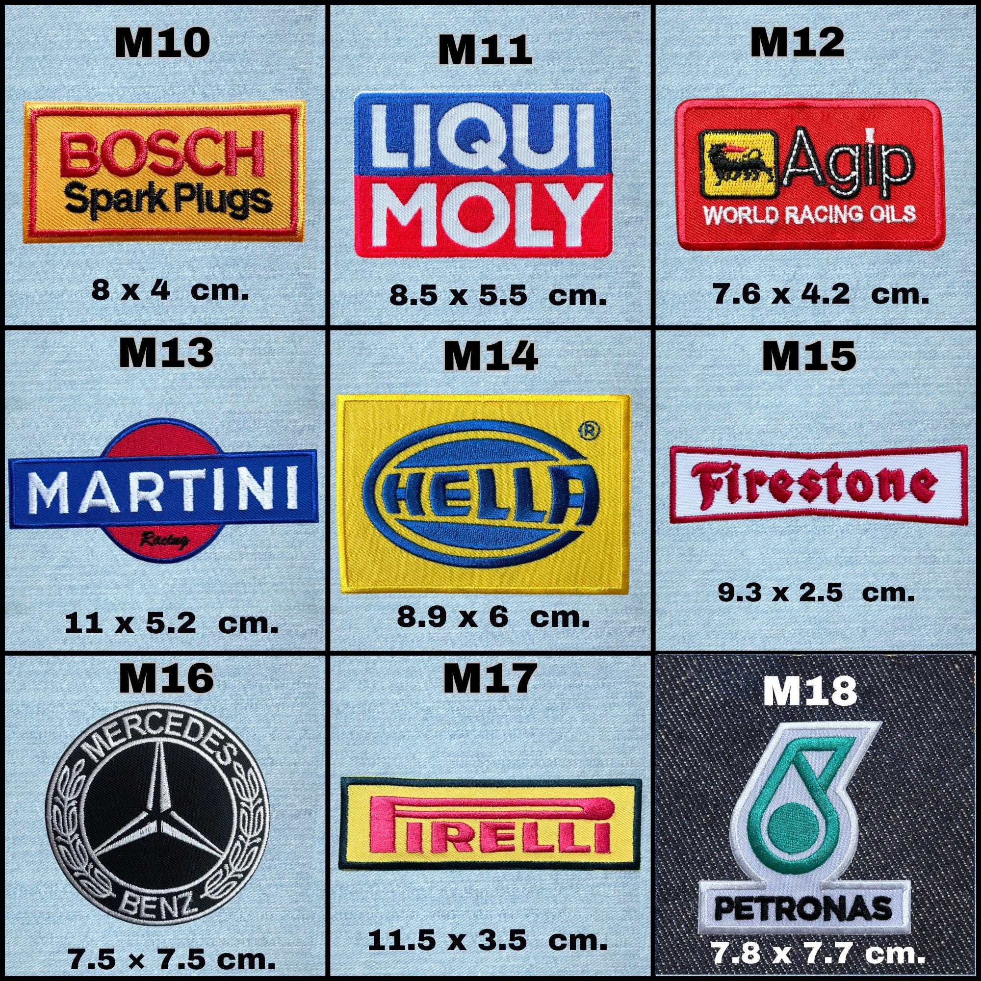 Racing Embroidered Patch | Motorsport Applique | Iron on or Sew on for ...