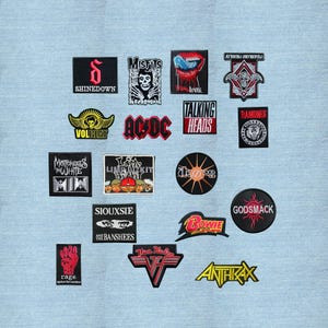 Naszywka haftowana Rock – Heavy Metal do przyszycia lub naprasowania