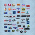 Racing Embroidered Patch | Motorsport Applique | Iron On or Sew On for Jackets product logo