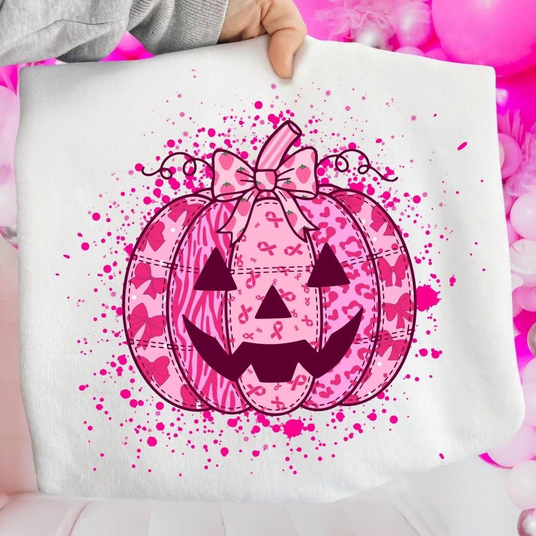 Breast Cancer Pumpkin PNG | Breast Cancer PNG | Pumpkin Splatter PNG ...