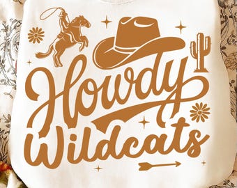 Howdy School Spirit Custom Howdy Teacher Mascot PNG SVG Back to School 2026 Cowgirl Teacher PNG Western Teacher Svg Specials Teacher Png