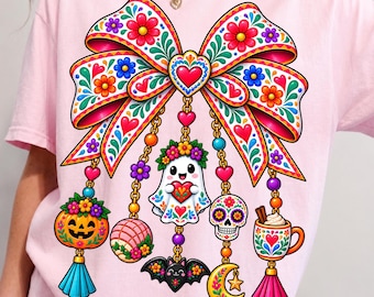 Mexican Conchas Charm PNG, Espooky Vibes Halloween Ghost Design, Spooky Pan Dulce PNG, Funny Fantasmas Conchas