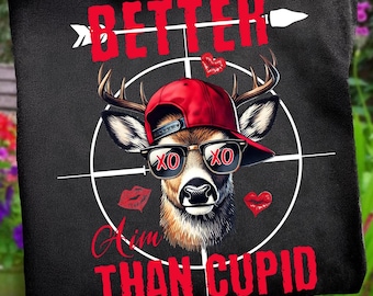 Apunto mejor que Cupido PNG - Diseño digital para el Día de San Valentín