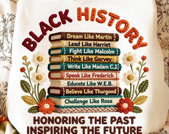 Black History PNG | Honoring the Past Inspiring the Future | Faux Yarn Black History Tree | Teacher Black History Month Design