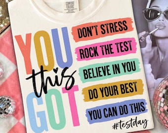 Test Day Teacher PNG SVG, State Testing Shirt Design, Final Exam Week Teacher Team T-Shirt, Test Coordinator Shirt