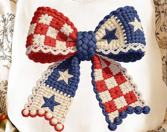 Yarn Coquette 250 Years of Freedom PNG | Faux Yarn Retro America Pearl Girly Patriotic Design | Christian Eagle Cross Digital Download