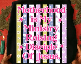 Maternidad Mamá Cristiana PNG, Proverbios 22:6 Diseño de Fe, Camiseta Ministra para Mamá