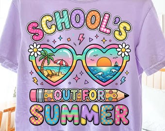 Se acabaron las clases por el verano PNG, diseño de vacaciones de verano para profesores, gráfico del último día de clases