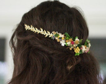 Flower Bouquet Goddess Crown – Avigail Adam