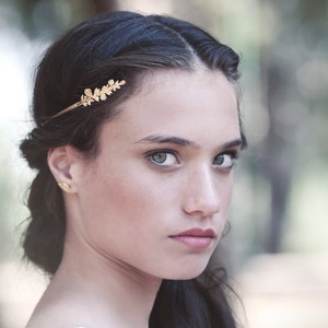Flower Bouquet Greek Goddess Headband Grecian Crown Roman Wreath Bridal Hair Accessories Elven Fairy Wedding Golf Crown Fairy