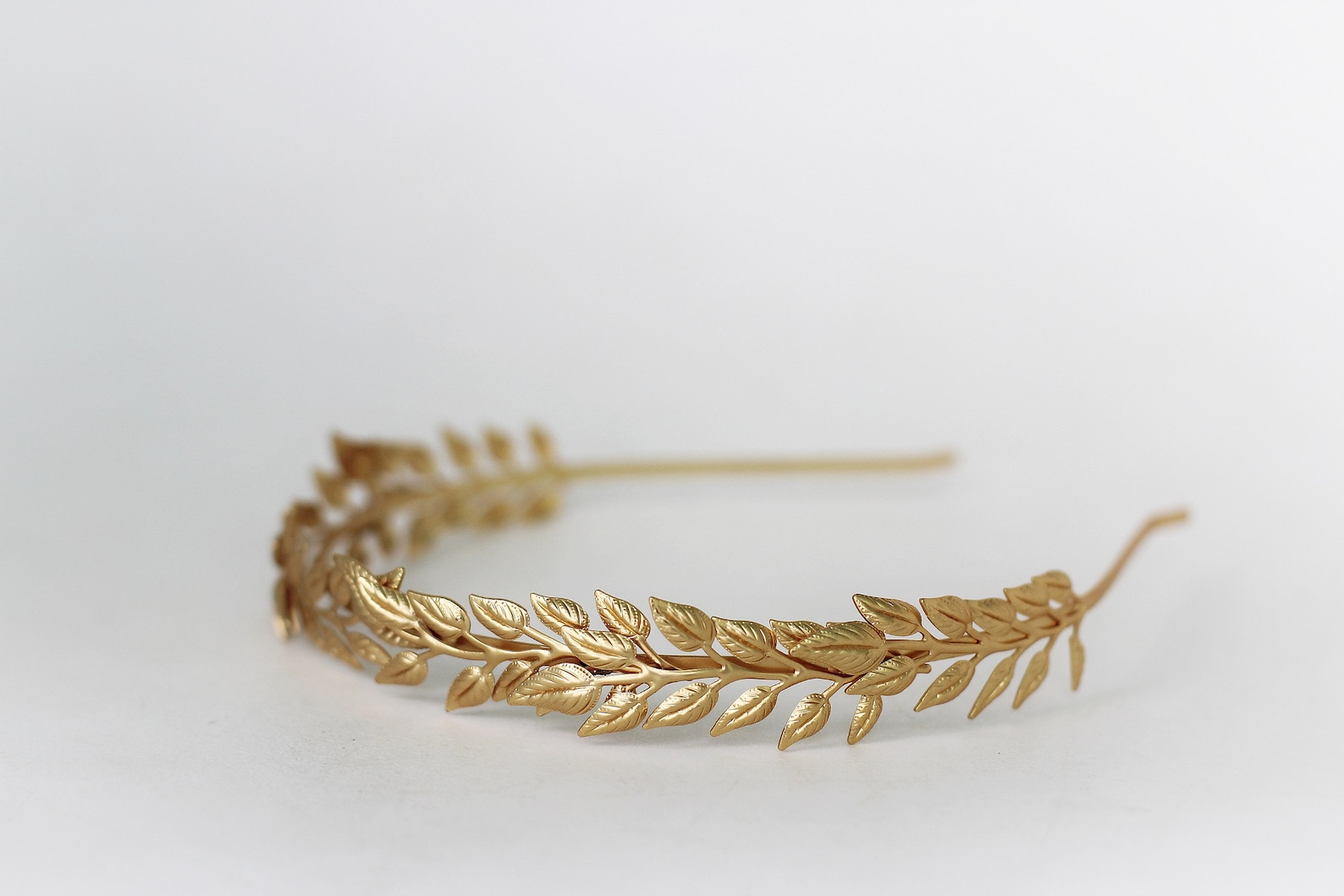 Laurel Olive Leaves Crown Gold Greek Rome Leaf Headband | Etsy