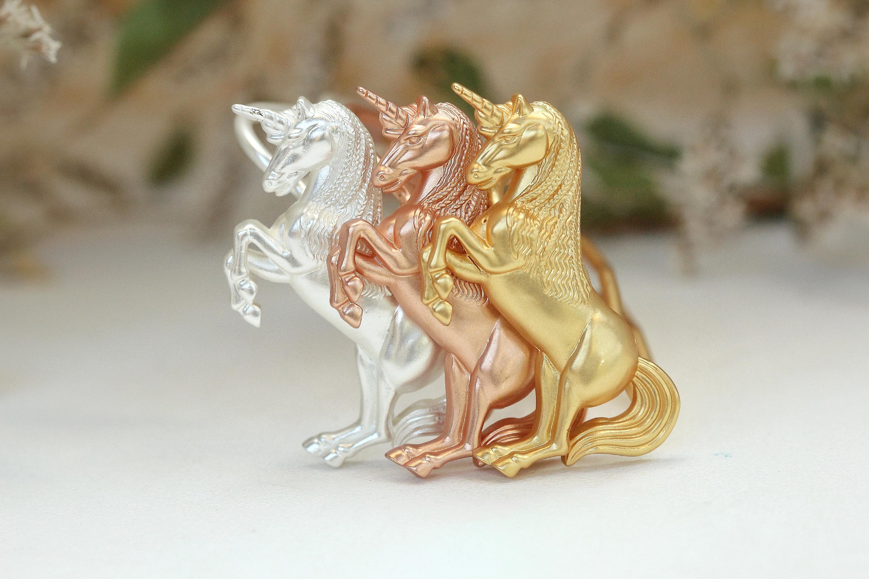 Unicorn Hair Pin Mythical Creature Horse French Pin French Twist