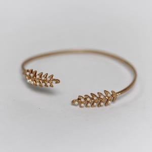 Discounted Version Stems and Pearls Bracelet Leaves Bracelet, Gold Plated Pearls, Grecian Bracelet, Greek Goddess, Romantic Bridal Jewelry