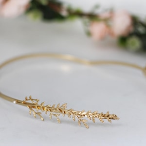 Wild Branches Twigs Goddess Crown Gold Greek Headpiece Bridal Hair Accessories, Wedding Tiara, Roman Crown, Silver Ancient Headband