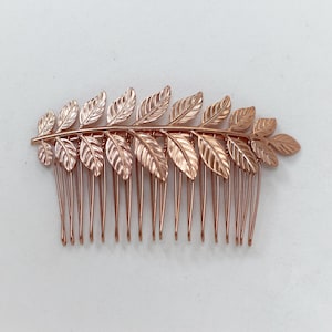 Athena Kamm, Golden Leaf Brautkamm, Brautjungfer Haarschmuck, Hochzeit Kamm, Braut Haarschmuck, Göttin Kamm, Prinzessin Kamm