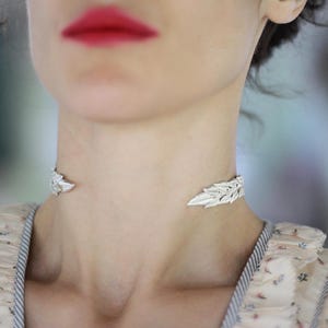Olive Leaf Choker Hals Band Antike griechische Blattgold Hochzeit Schmuck Flexible Blätter Rom Braut Accessoires Grecian