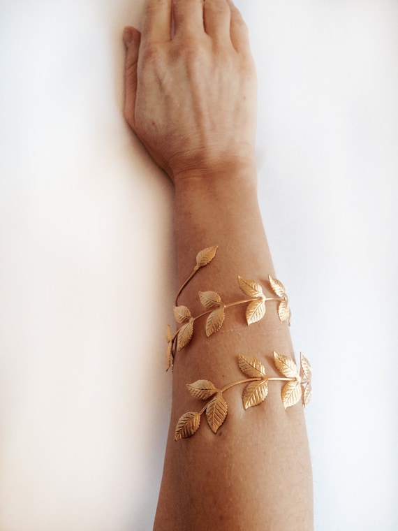 Buy Preorder Olive Leaves Bracelet Leaves, Bridal Cuff, Wedding Bracelet  Adjustable Delicate Gold Bracelet, Dainty Leaf Cuff, Gold Leaf Bangle  Online in India - Etsy