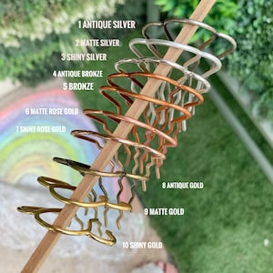 Better Together Set gewone godin kroon basis haarspeld Griekse krans Griekse opgestoken kroon bruids hoofddeksel bruiloft haaraccessoires afbeelding 11