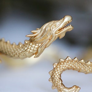 Dragon Bracelet Dark Fairy Spooky Halloween Underworld Edgy Bridal Jewelry Boho Gold Leaves Elven Witch Jewellery Accessories image 3