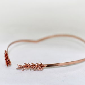 Rosemary Goddess Crown Boho Laurel Wreath Headband Bridal Hair Accessories Grecian Crown Gold Leaf Wreath Laurel Wreath Roman Headband