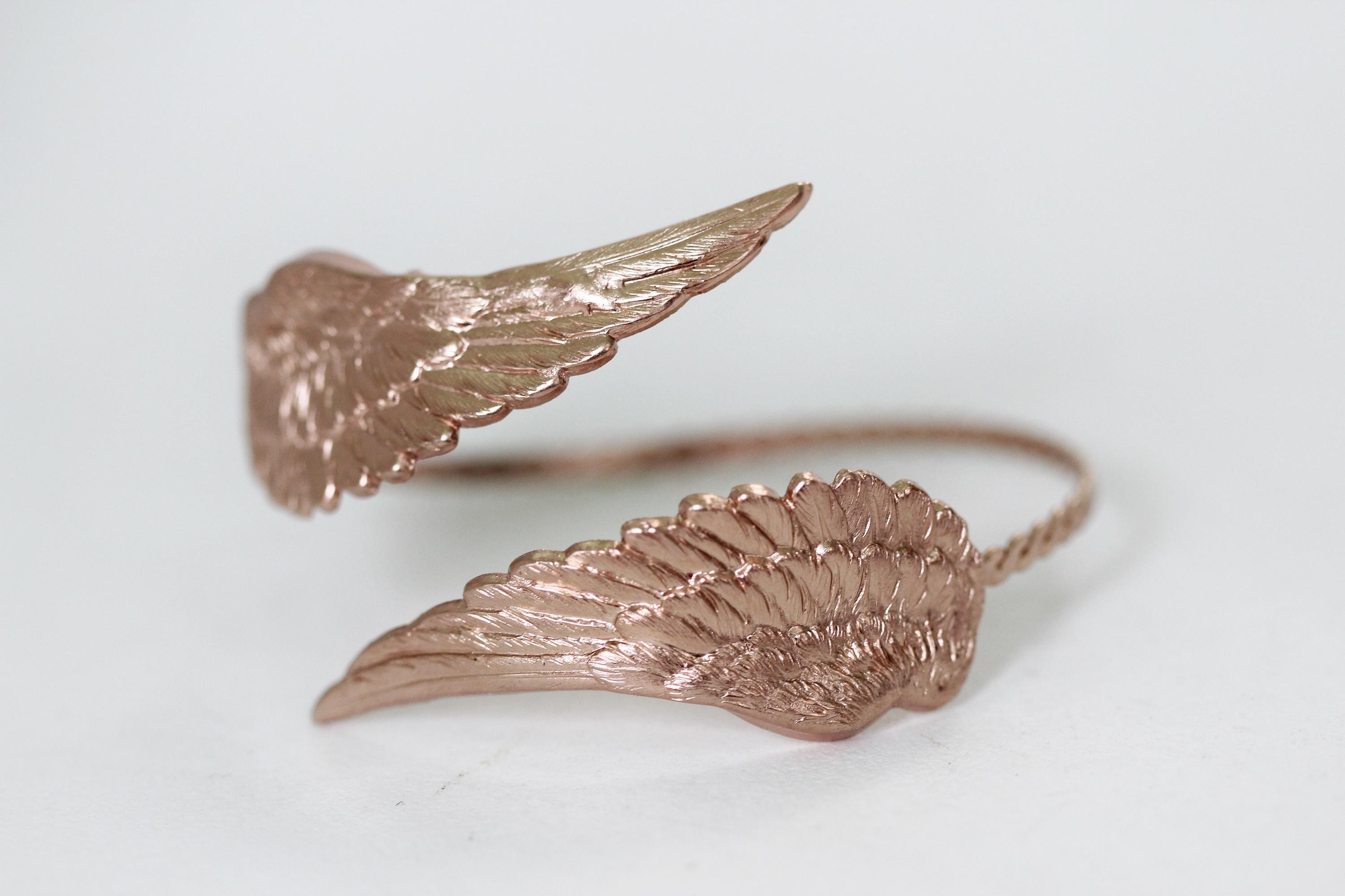 Preorder* Royal Angel Wing Arm Bracelet Angel Wings Arm Band, Winged Arm Cuff, Gold Wings, Fantasy, Fairy Jewellery Silver Goddess Boho Chic