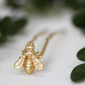 Épingle à cheveux princesse abeille pour bébé