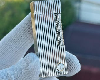 Dunhill Lighter Silver Classical Rollagas Limited Collection Man Gift 1:1 High quality