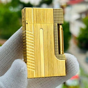 ゴールドメッキ St Dupont ライター Ligne 2 Kutulu Ve Sertifikalı コレクション 男性向けギフト 1:1 レプリカ 高品質