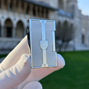 St Dupont Lighter Silver For Man Gift High Quality 1:1 Limited