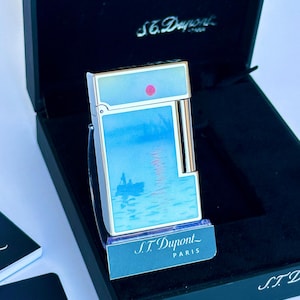 St Dupont Lighter France Dupont Langsheng LighterLigne 2 Sunrise Impression 1:1 High quality replica