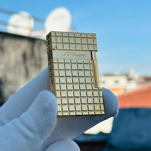 St Dupont Lighter Gold For Man Gift High Quality 1:1 Limited