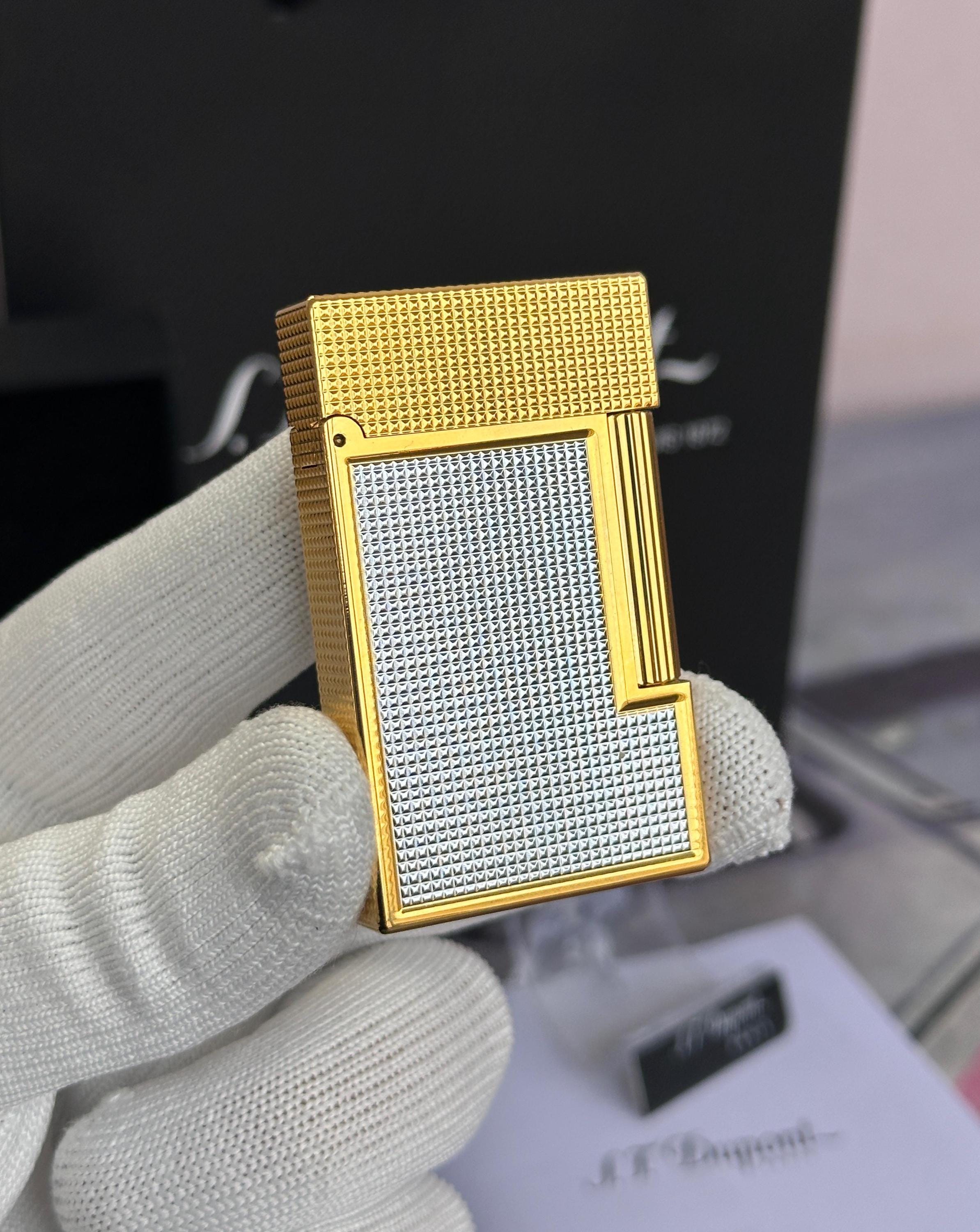 St Dupont Lighter Gold and Silver Limited High Quality 1:1 Man 