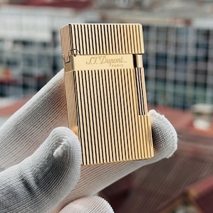 St Dupont Lighter Classic Rose Gold Man Gift High Quailty 1:1 Limited