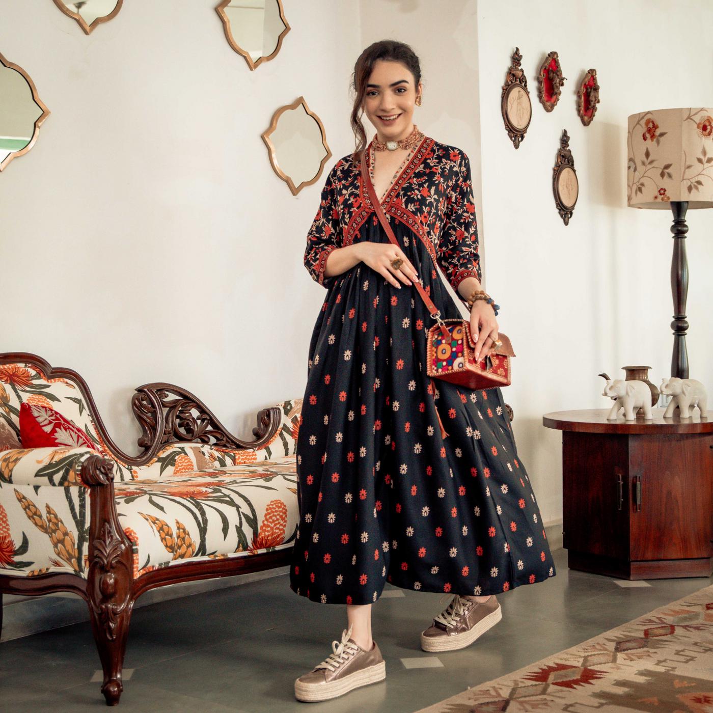Long Desi Dress - Etsy Long Desi Dress - Etsy