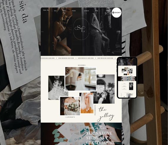Showit Website Template, Photographer website template, Showit Theme for Photographer, Photography Website, Showit Website Design