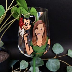 Personalisiertes Portrait vom Foto, individuelle Illustration Freundin, 21. 25. 30. Schwester Geburtstag, Geschenk, 40. für Frauen,