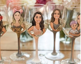 Bridesmaid Proposal, Bridesmaid Wine glass, Bridesmaid glass, Personalized Bridesmaid glass, Will You Be My Bridesmaid, Bridal Party Gift