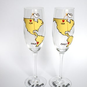 Custom wedding glass, Wedding glass set , Bride champagne, Toasting glasses , Custom glassware, Wedding champagne flutes ,