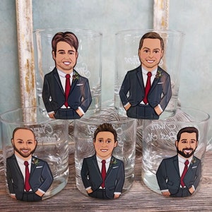 Groomsmen Gifts Wedding Whiskey Glasses Best Man Gift Wedding Favors Take a Shot Bachelor Party Grooms man Proposal image 4