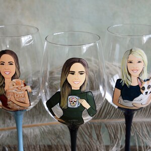 Bridesmaid Proposal, Bridesmaid Wine glass, Bridesmaid glass, Personalized Bridesmaid glass, Will You Be My Bridesmaid, Bridal Party Gift image 6