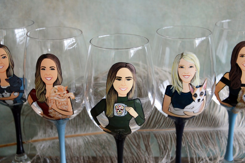 Bridesmaid Proposal, Bridesmaid Wine glass, Bridesmaid glass, Personalized Bridesmaid glass, Will You Be My Bridesmaid, Bridal Party Gift image 6