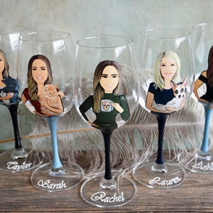 Bridesmaid Proposal, Bridesmaid Wine glass, Bridesmaid glass, Personalized Bridesmaid glass, Will You Be My Bridesmaid, Bridal Party Gift image 3