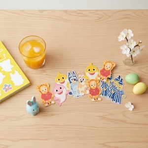 Kids Character Stickers, Baby Shark, Daniel Tiger and more - image 3