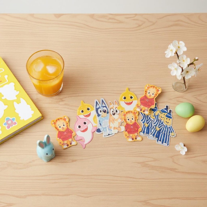 Kids Character Stickers, Baby Shark, Daniel Tiger and more - image 3
