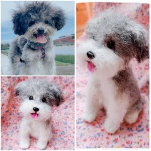 Poodle Crochet, Custom Stuffed Dog, Look alike Pet Doll, Custom Dog Plush, Dog Mini Plush Doll, Custom Crochet Dog, Custom Pet Plush