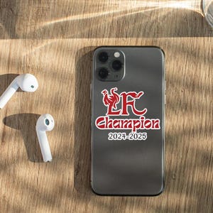 Adesivos do Liverpool FC, campeão de 2024-2025 | Decoração esportiva, laptop, carro, agenda, ideias para presentes, cartões-presente de esboço