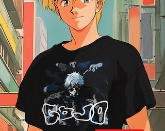 Gojo anime Shirt - Merch Streetwear Tee, Perfect for Casual Outfits, Gift for Anime Lovers, Art-Inspired Wear,japanese lover