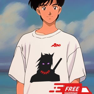 Naruto Anime Unisex Softstyle T-Shirt, Sasuke Madura Japan Otaku Ninja Tee, Gift for Anime Fans